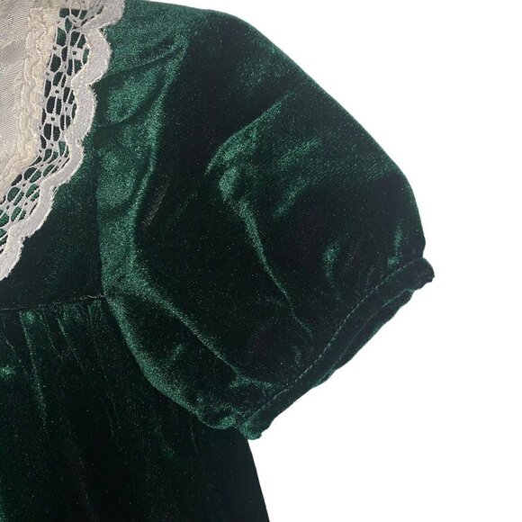 Vintage 1980's Pretty as a Picture Toddler Girl's Size 18 Months Formal Dress - Picture 4 of 6